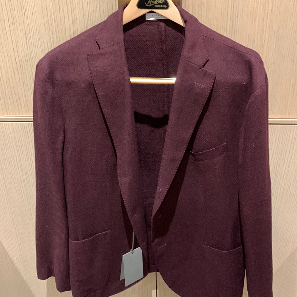 Boglioli Burgundy Blazer